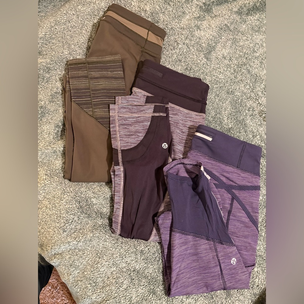 *3for$100 bundle!* Lululemon Capri bundle sz4&6